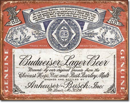 1751 - Budweiser Historic Logo